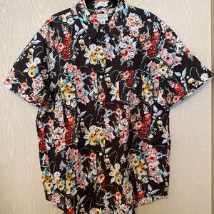 J. Crew Floral Print Shirt